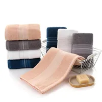 Cotton Towel 35 * 75cm Plain Thickened 110g Adult Face Washcloth248J237b