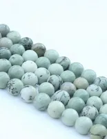 Natural Welcome Song Stone Round Loose Spacer Beads For Jewelry Making DIY Bracelet Handmade 6 810mm rg4