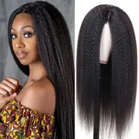 Lace Wigs 13x4 Frontal Wig Pre Plucked Yaki Brazilian Remy Kinky Straight Human Hair Glueless 4x4 Closure 12-26 Inch