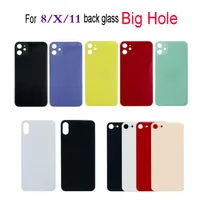 OEM Big Hole Camera Cover Back Cover for iPhone 8 11Plus X XR XS Pro Max Cover Cover Batchy مع ملصق لاصق 262J