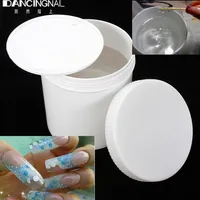 Gel de ongle entier - Professionnel 1pc 1kg Clear UV Builder acrylique bricolage Beauty Salon Nails Tips Art Tips Glue Manucure Designs Tools227p