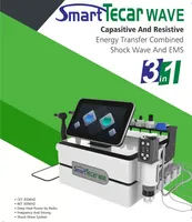Nouvel arrivée ED Traitement Smart Tecar Wave Health Gadgets EMS Shockwave 3 in 1 Machine 448KHz RET CET Pain Relief Physiotherapy Diathermy Massageur Masser