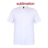 US Warehouse Sublimation Мужская футболка для футболок с коротким рукава