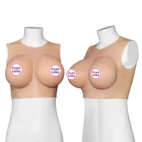 Nxy Breast Forma falsa de hombres de hombres Suministros de silicona Milk Trajes de disfraz de hombres adecuados para Coser Anchors 220602