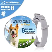 Dog Collars & Leashes Pet Cats Anti Tick Flea Mosquitoes Collar Waterproof Necklace Neck Strap Protect Up To Eight Months
