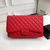 9A Classic 1119 CC Double Bag Luxury Brand Design Pack Axelkedja Giant Maxi Women Sale Shopping Bag L￤derhandv￤skor Retro Messeng H￶g kapacitet