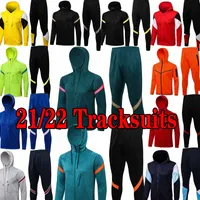2021 2022 Soccer Tracksuits PSGS ATM Reds CFC Dort Red Blue Legion Set Hoodies Jogging Jacket Man Ct Sane Griezmann Havertz Pulisic Kante Mount 21/22 Football Suit