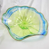 Dale Tiffany Hand Blown Glass plates Wall Art Decor clear color chandelier for foyer and indoor and bedroom264S