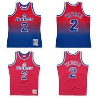 Zszyte Chris Webber Basketball Jersey S-6xl Mitchell Ness 1994-95 96-97 Mesh Hardwoods Classics Wersja retro Wersja Kobiet Kobiety młodzieżowe koszulki