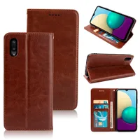 Wallet Strong Magnetic Leather Cases For Samsung Galaxy A02 A13 A23 A32 M02 M12 M62 4G With Card Slot Kickstand Phone Cover