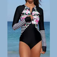 Summer Swimwear alambre de la cintura Medio gratis Fashion Fashion Women One Piece Swimsuit Beach Suits xxxl