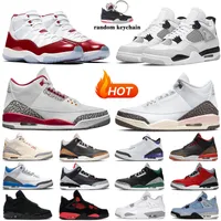 4s Basketball Shoes Mens UNC 6s White Oreo Fire Red Bred Patent 12s playoffs 13s Flint Men Sport Sneakers Trainers Size 5.5-13
