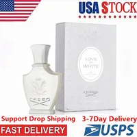 Femmes Creed Love in White Edp Lady Perfume 75 ml Échantillon de pulvérisation Affichage Copie de concepteur Brands Charme Eau de Parfum Wholesale
