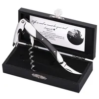 Laguiole Wood Handle Wine Openers Stainless Steel Bottle Opener Corkscrew Wine Knife Can Openers in Gift Box Kitchen Accessories Y269t