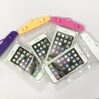Waterdichte telefoontas voor mobiele telefoons 3-6 inch iPhone touchscreen PVC helder bestand