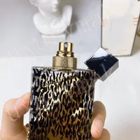 Kadınlar için lüks parfüm erkekler kolonya libre90ml leopar baskı şişe kokusu uzun süreli koku doğal sprey