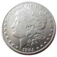 90٪ الفضة الأمريكية 1884-P-S-CC-O مورغان دولار كرافت نسخة معدنية معدنية يموت التصنيع