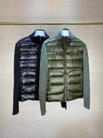 Cheaper Men's plus size Outerwear Coats D Pocket Double Zip Knit mens jacket France Luxury Brand coat spring and autumn jackets Size M--XL Keep Warm
