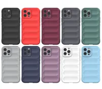 För iPhone 14 Magic Shield Phone Cases Intern Fiber Armor Back Cover för Apple 14Pro Max 13 13Pro 12 12Pro 11 11 Pro X Xs XR 7 7P 8 8Plus