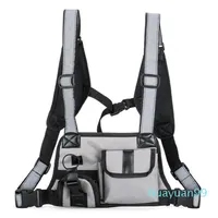 New Chest Harness الحافظة Walkie Talkie Bage Bag Sports Outdoor Indible Strip Trrime Oxford Cloth Packe273K