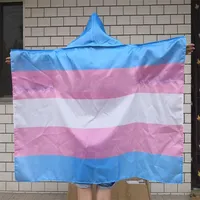Pride Transgender Cape Flag 3x5 ft Banner 150x90cm Polyester Printed Trans Body Flag Cape New, 255b