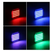48 LED RGB UV White Strobe Lights Disco DJ Party Holiday Christmas Music Club Sound Activated Flash Stage Lighting Effect268w