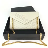 本物の革のバッグチェーン財布ファッションケイトクラッチレディーニキラグジュアリーデザイナーショルダーバッグ