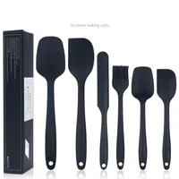 Altri utensili da cucina per forno set da cucina spatula cucchiaio spazzone strumenti di pennello silicone cottura accessori per cuocere 6 pezzi