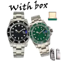 Polshorloges 2813 Luxe horloges 41 mm man horloge heren horloge ontwerper groene wijzerplaat hart uur handbeweging horloges diamant saffier