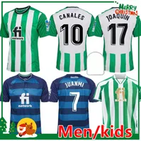 22 23 Real Betis Soccer Jersey Joaquin Loren Boudebouz Bartra A.Guardado Home Canales Edition Fekir 2022 2023 Men Kids Kit Kit.