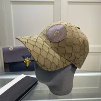 Designer Baseball Cap Style Style Street Hiphop Ball Caps Luxury Letter Segno Cappello per uomo Donna Alta qualità