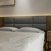 Kudde/dekorativ kudde nordisk tyg anti-kollision väska soffa runt tatami sänghuvud mot rygg kudde modern enkel vägg självhäftande