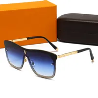 Óculos de sol de designer de luxo por atacado para homens Mulheres piloto de sol dos óculos de alta qualidade 2022 Acessórios clássicos da moda de moda Lunettes de Soleil com caixa LZ0730V