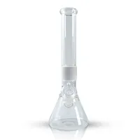 Hookah 13.6" Detachable Clear Glass Bong 5mm Thick Beaker