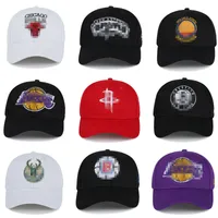 Men's Ball Caps Hats Embroidery Patterm Basketball Team Fans Cap Women's Baseball Cap