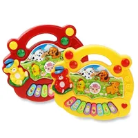 Baby Musical Toy With Animal Sound Kids Keyboard Tastiera Electric Flashing Music Strument Early Educational Toys for Children 220817