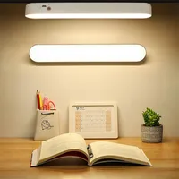 Tischlampen LED -Lampenstudie Leuchten USB wiederaufladbare dimmbare Touch Magnetic Strip für Schlafzimmer Zimmerschmelz