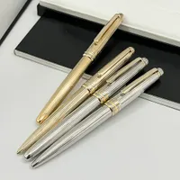 Yamalang Top Grade 163 Ag925 Pen Meister Gümüş Hatlar Metal Beyaz Yolcu Top Pens Sabit Malzemeler A+