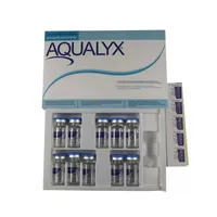 Solução de emagrecimento de aqualyx 8 ml x10 frascos para face e corpo