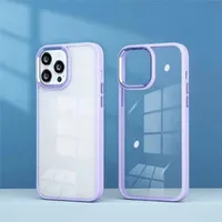 Cajas de tel￩fonos de color Candy Estilo de moda para iPhone 14 Pro 13Pro Max 12 11 Clear Telephip Case