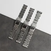 Fanda di orologi in acciaio inossidabile intero per cinturino Breitling Fit 20mm 22mm da 24 mm Navitimer Superocean Watchband304V