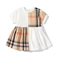 0-24M новорожденный романский роскошный бренд милые британские белые платья для девочек дизайнерские дизайнерские