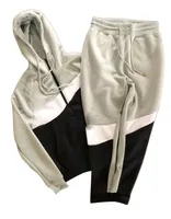 Diseñador capucha con capucha chándales logotipo estampado para hombres para mujer street streetwear streetwear sudadera de mangas largas y pantalones polieste de capucha