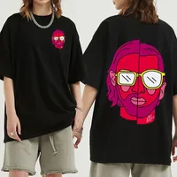 LE MONDE Chico Graphic Print Tshirt Streetwear Álbum pnl French Rap S-shirts Summer Cotton Tir Shirt Sleeve Men Fashion Tees 220712