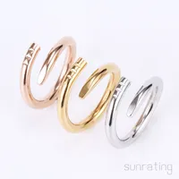 Single Hip Nail American Steel Titanium Jewelry 2022 Ring Ring Silver Classic Casual Casual Love Pare Fashion и Gold Eu Iuet