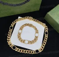 Ontwerper Choker ketting modearmbanden roestvrijstalen bangle ontwerper unisex punkletter stoep cubaanse gouden ketting hiphop hanger sieraden