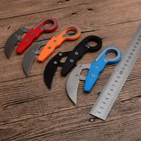 Cheap Caswell Tactical Folding Knife Karambit Claw 440C Nylon Plus Glass Fiber Handle Pocket EDC Tools Xmas Gift Knife shippi2798