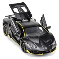 New 1:32 Alloy Super Sports Car Model Toy Die Cast Pull Back Sound Light Toys Vehicle For Children Kids Gift302y