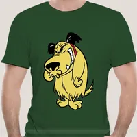 Muttley t-shirt muttley mutley cartoon lachen lachen hond humor hihi heehee haha ​​mode t-shirt mannen katoen merk TeeShirt 220402