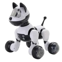 Robot de baile inteligente Dog Toys Electronic Pet Toys with Music Light Voice Control Control Sing Smart Dog Robot para niños Juguetes de regalo Y2485